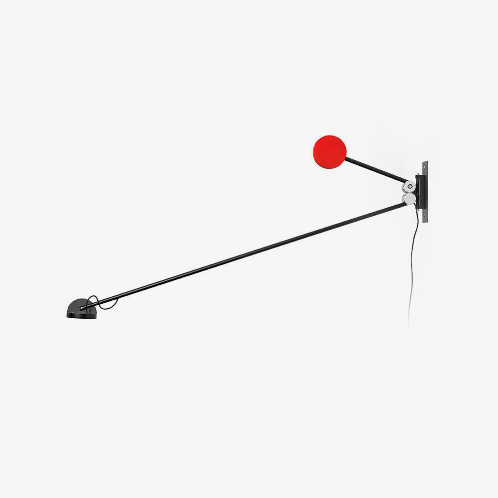 Adjustable Counterweight LED Wall Light / W 48.8″ x H 7.9″ / W 124cm x H 20cm / Black / US Plug