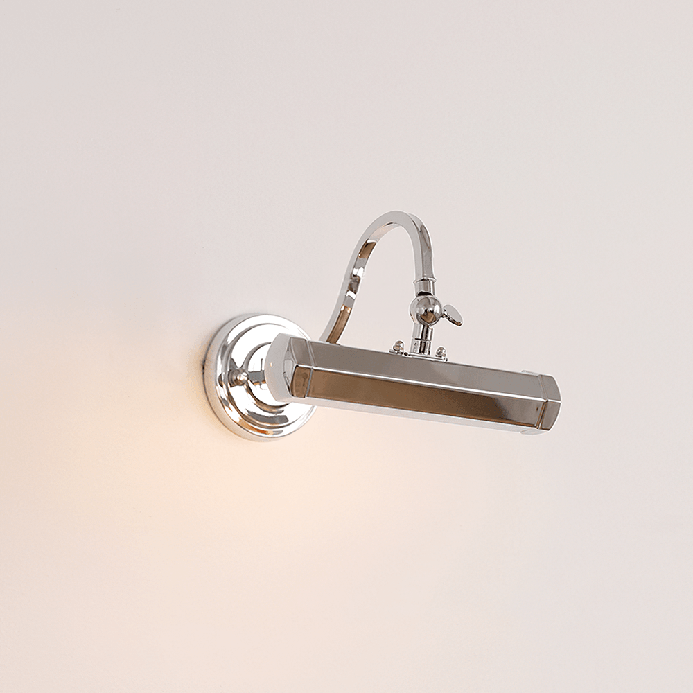 Adjustable Metal Disc Wall Light