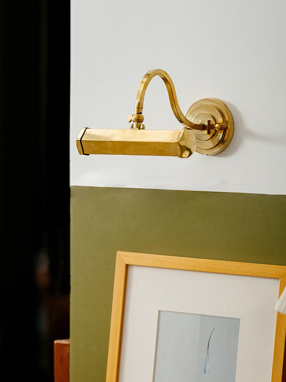 Adjustable Metal Disc Wall Light