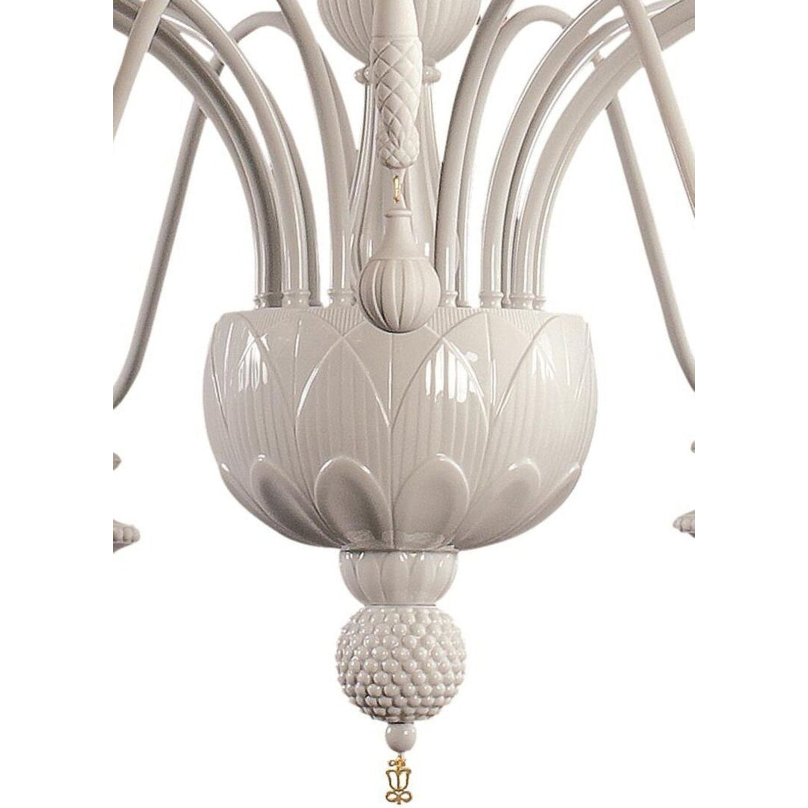 Botanical Porcelain 16 Light Chandelier
