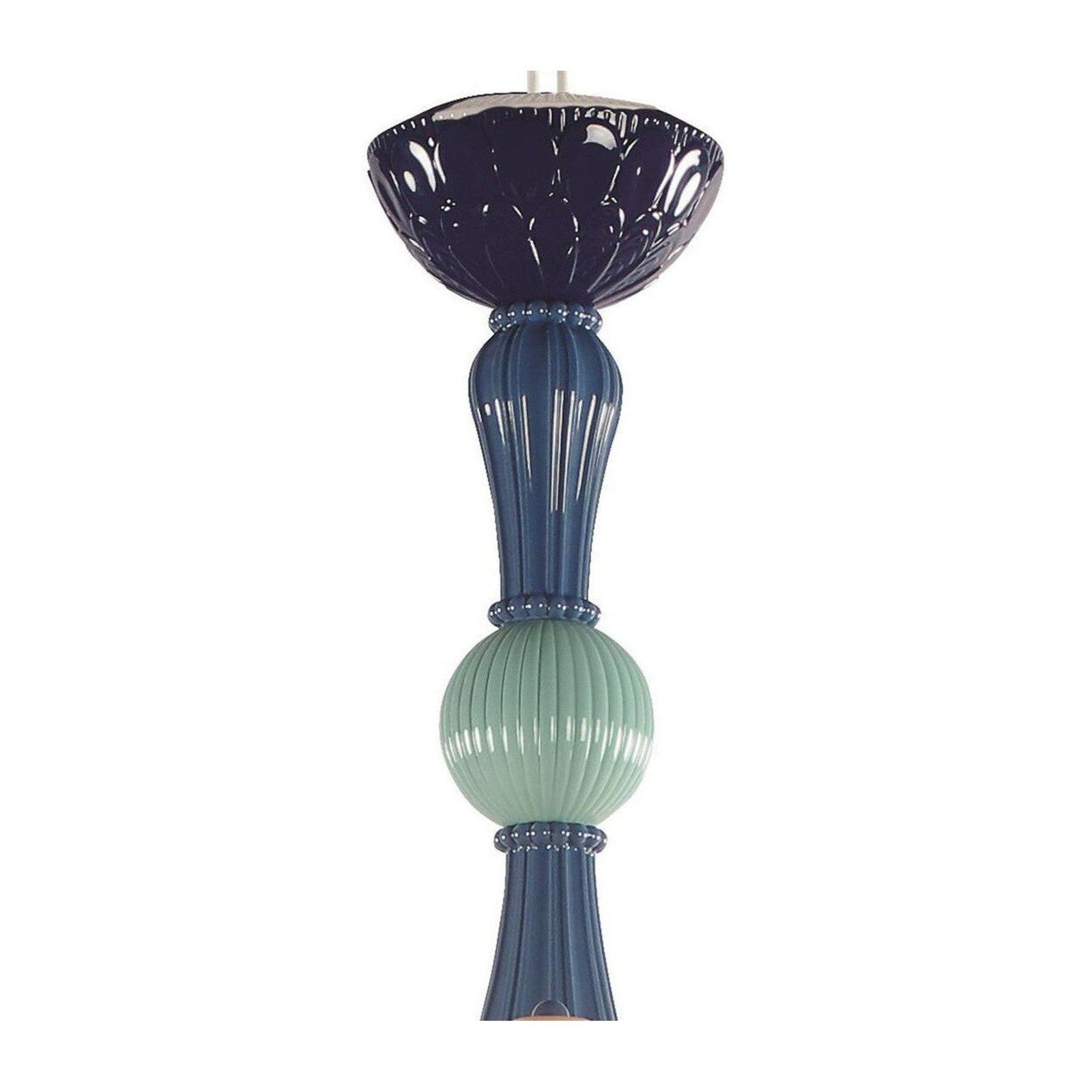 Botanical Porcelain 16 Light Chandelier