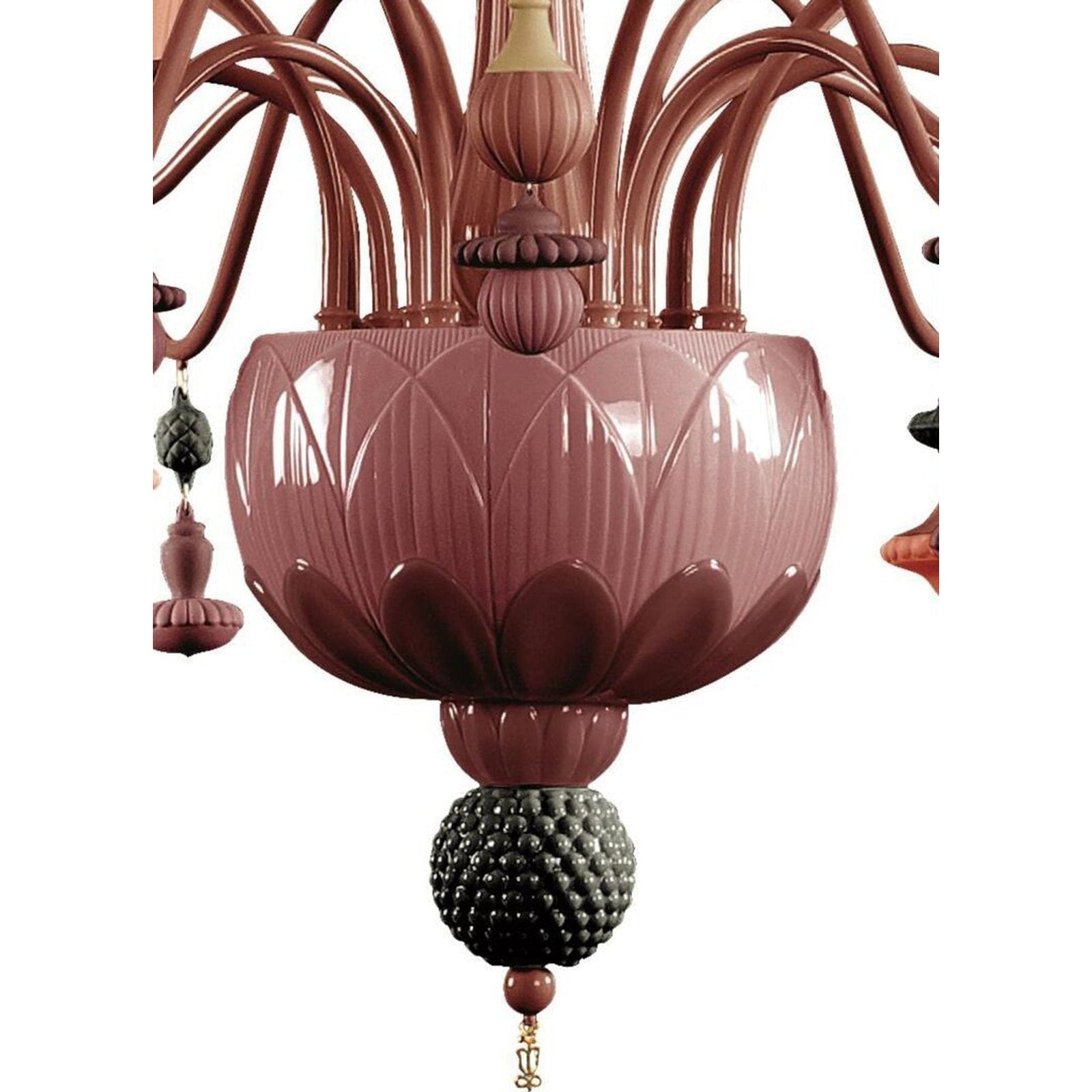 Botanical Porcelain 16 Light Chandelier
