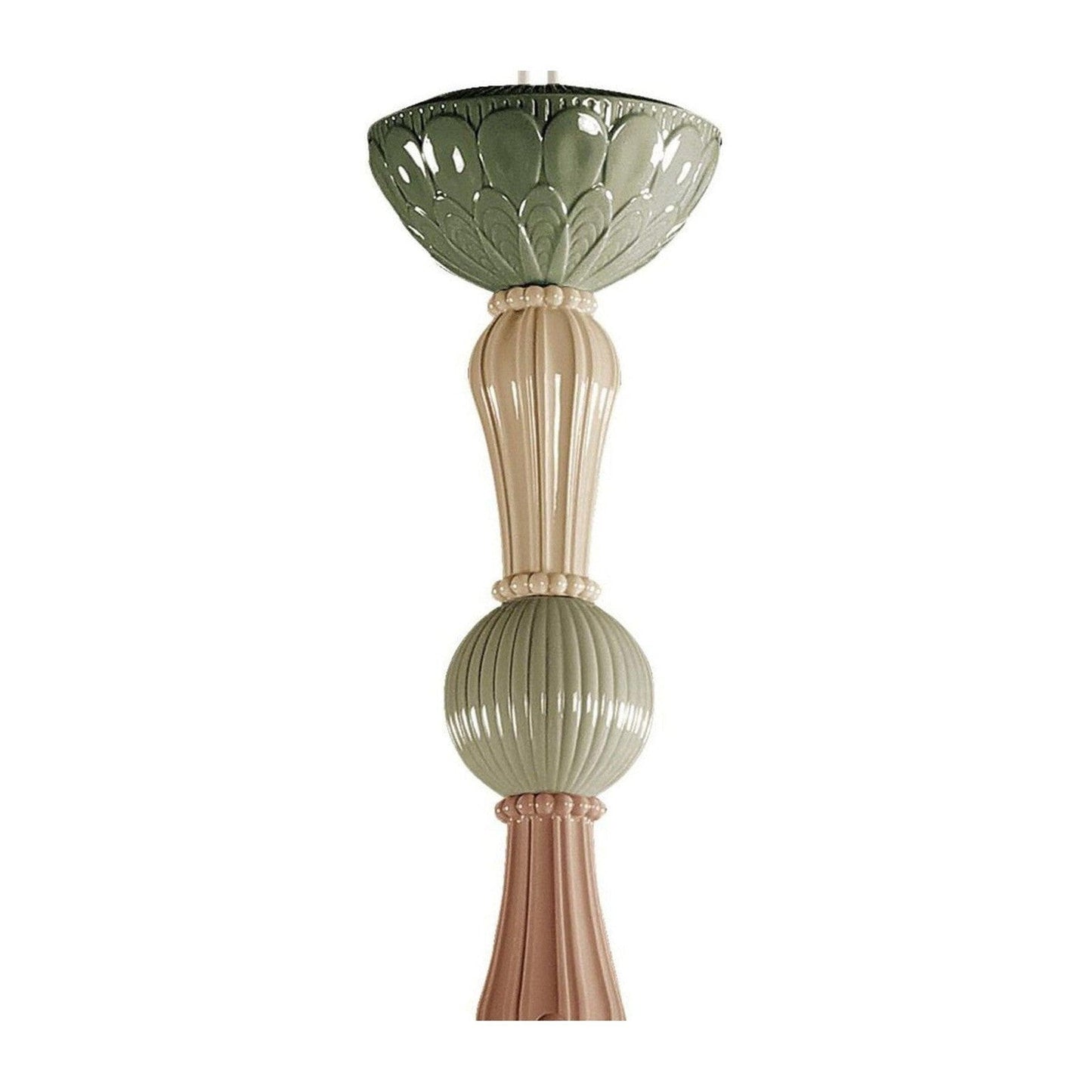 Botanical Porcelain 16 Light Chandelier