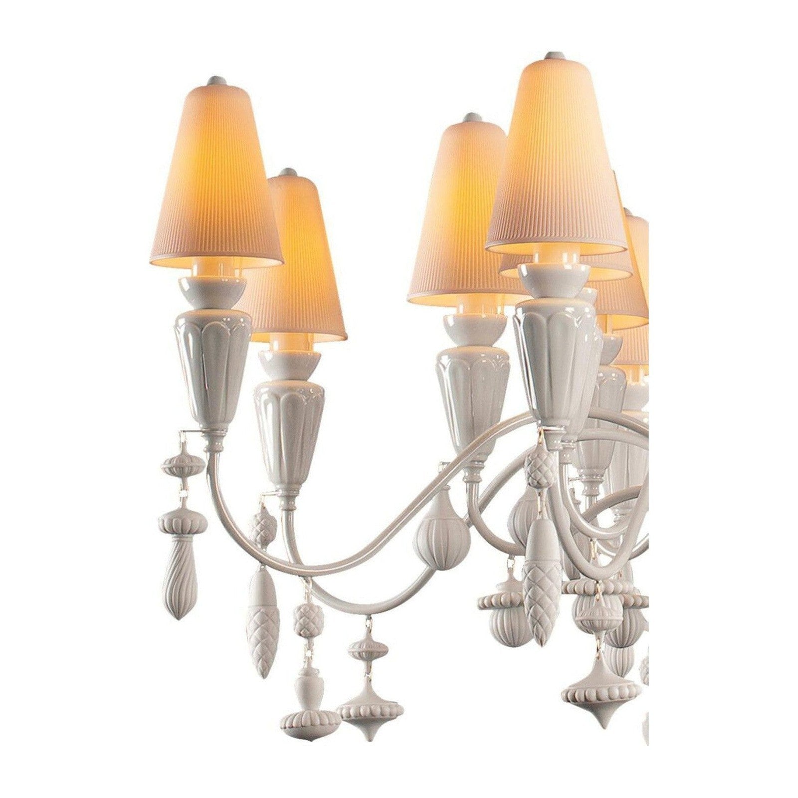 Botanical Porcelain 16 Light Chandelier