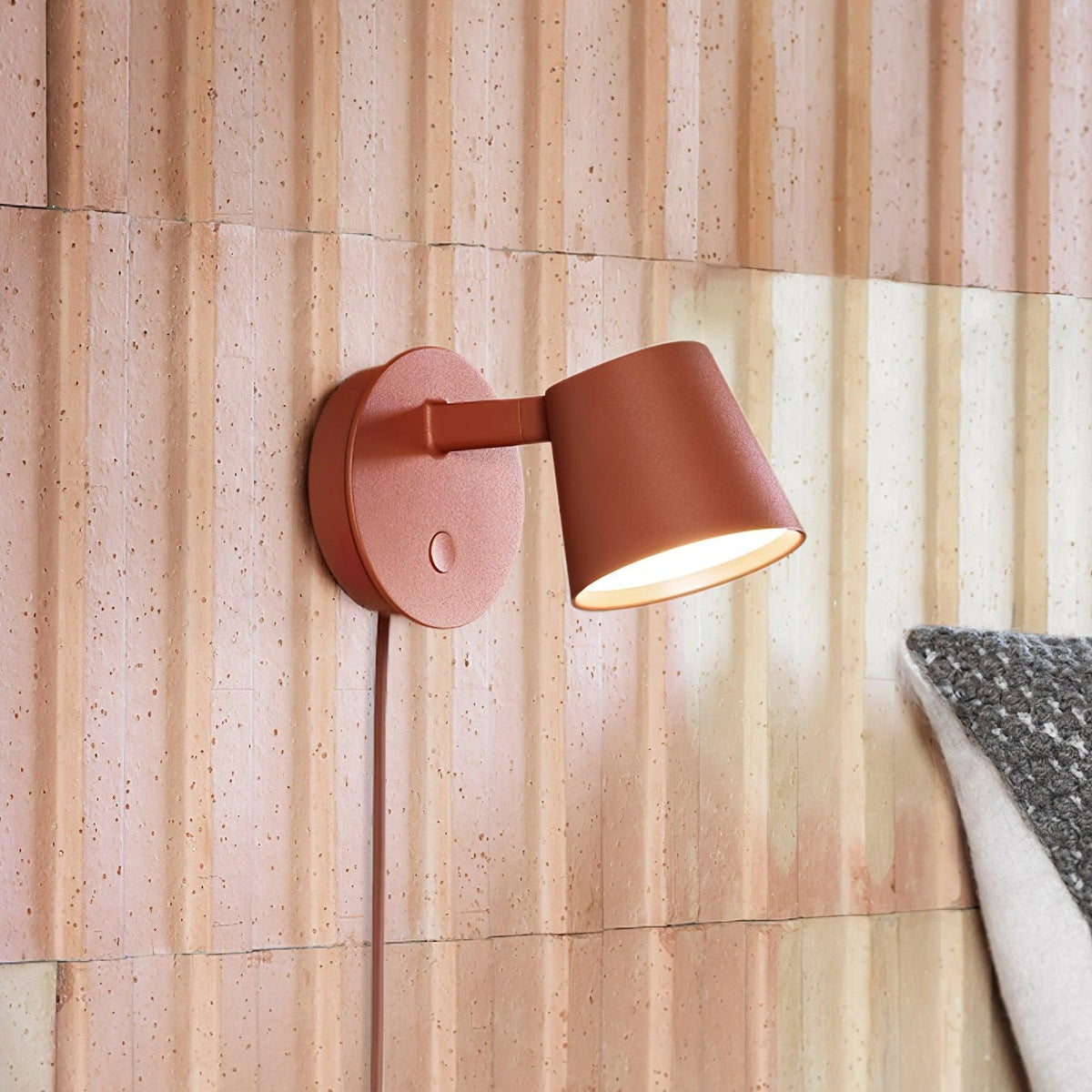 Compact Adjustable Plug-In LED Wall Light