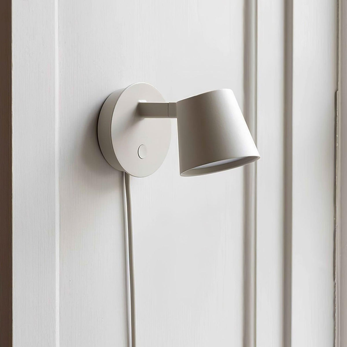 Compact Adjustable Plug-In LED Wall Light
