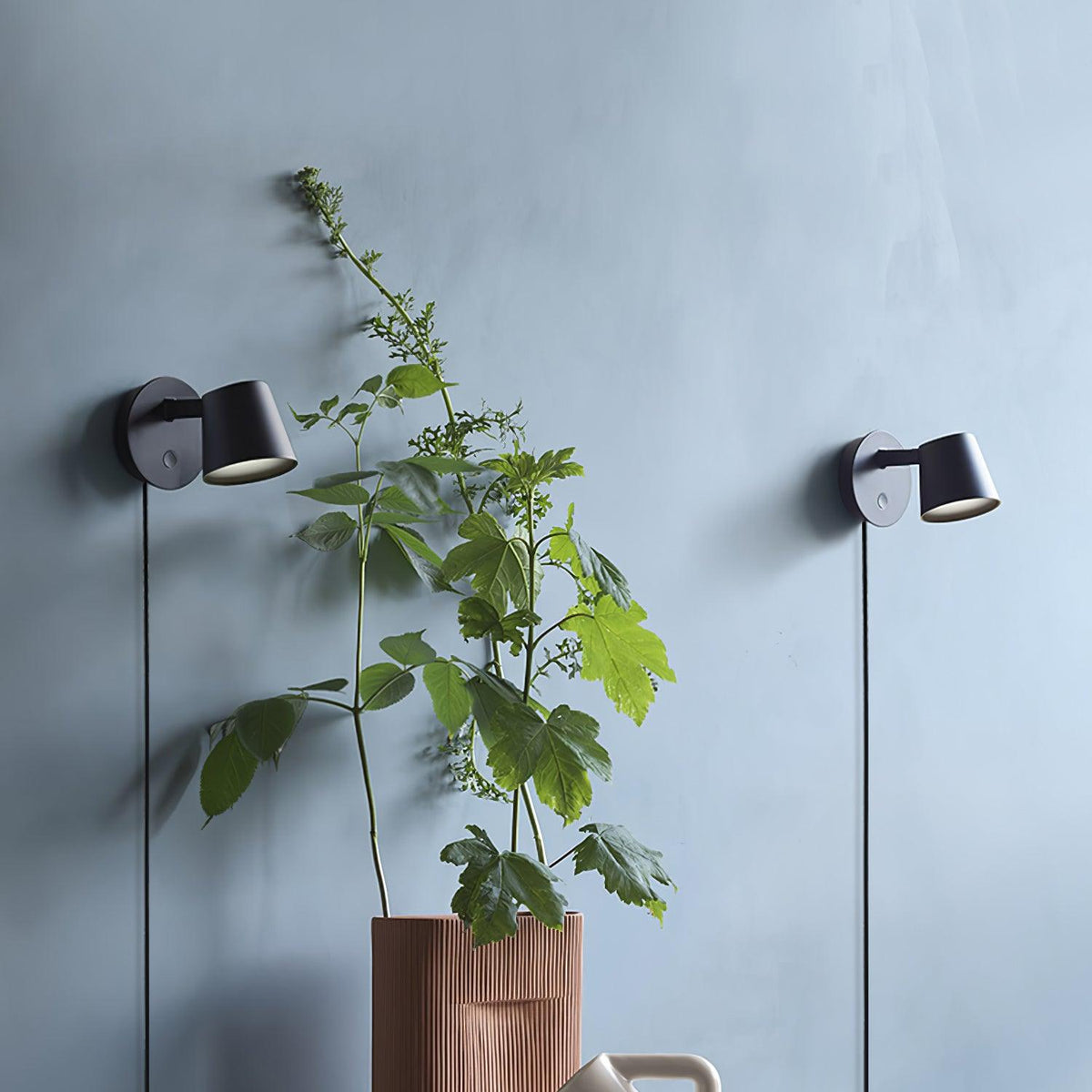 Compact Adjustable Plug-In LED Wall Light