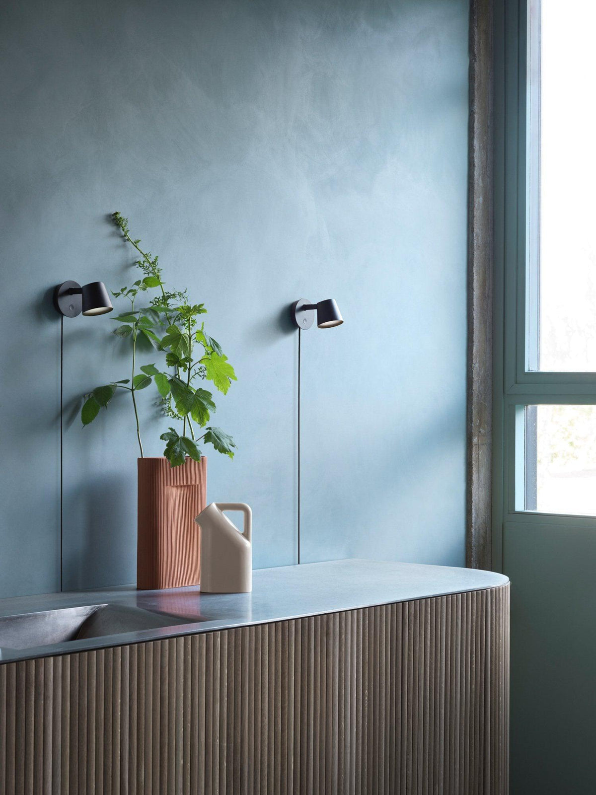 Compact Adjustable Plug-In LED Wall Light