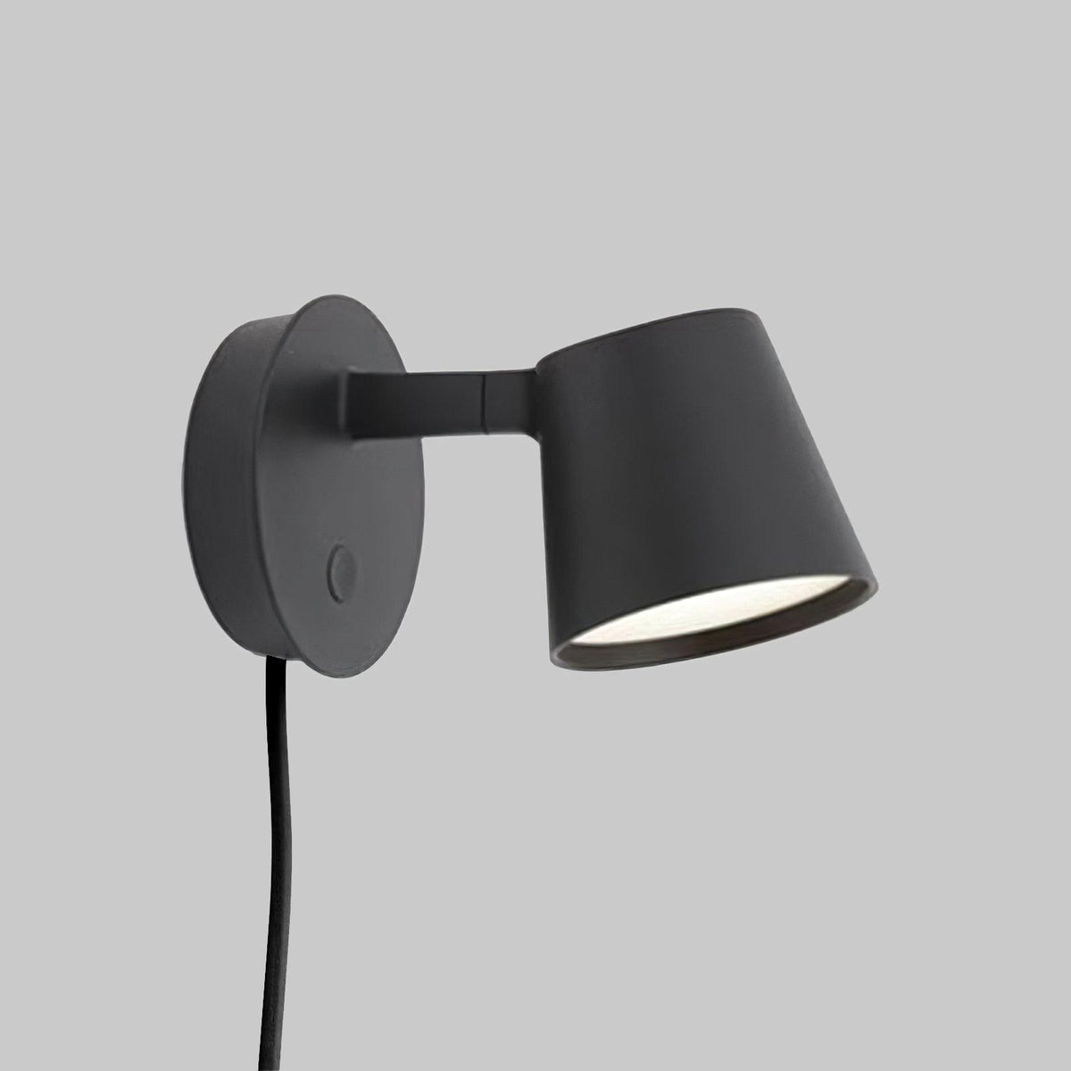 Compact Adjustable Plug-In LED Wall Light