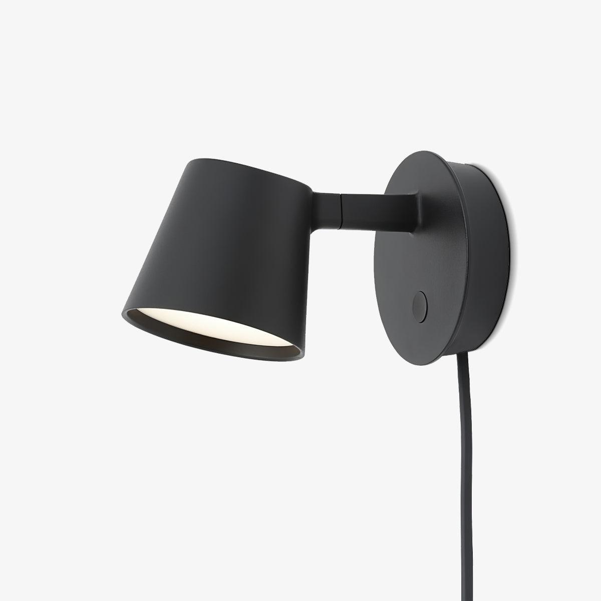 Compact Adjustable Plug-In LED Wall Light
