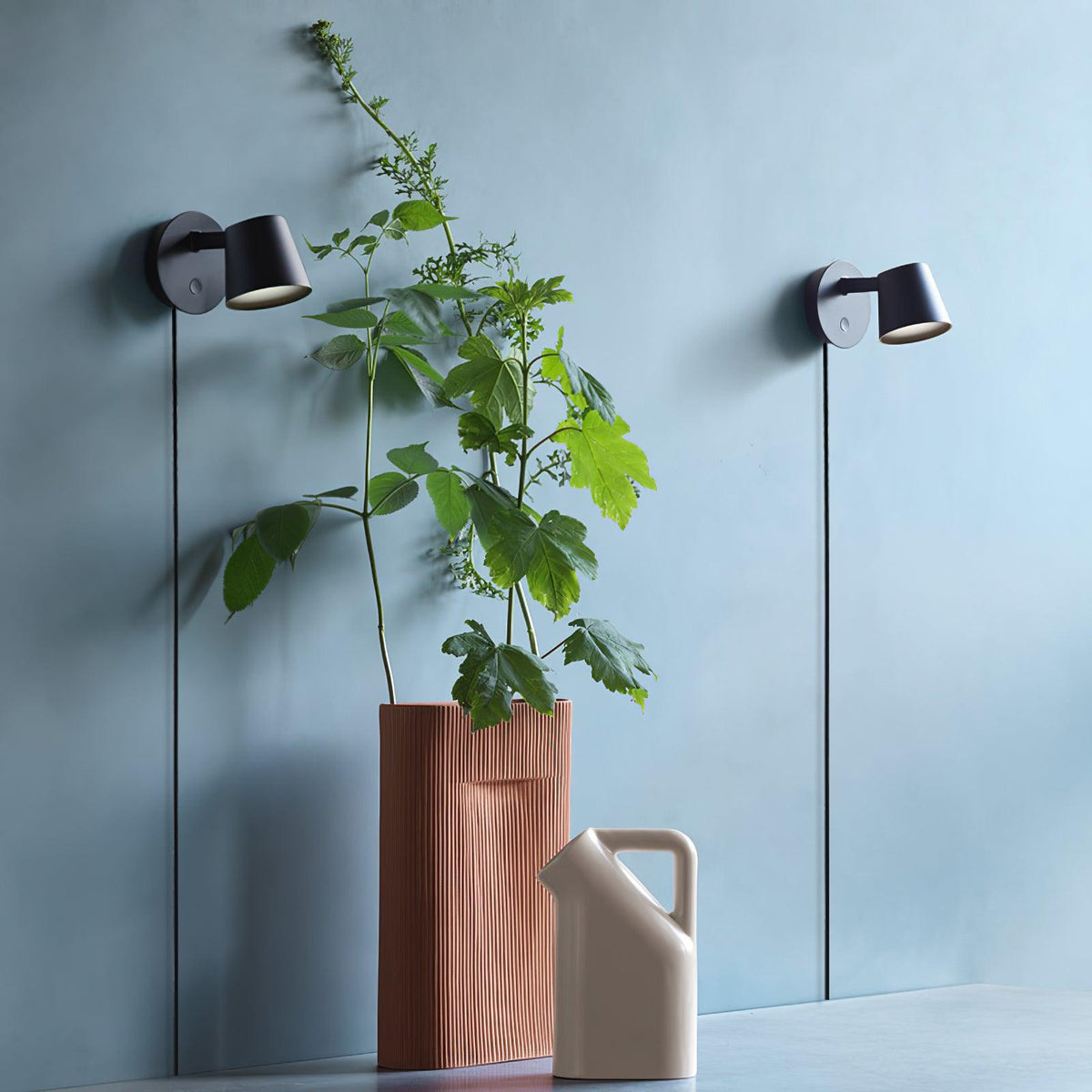 Compact Adjustable Plug-In LED Wall Light