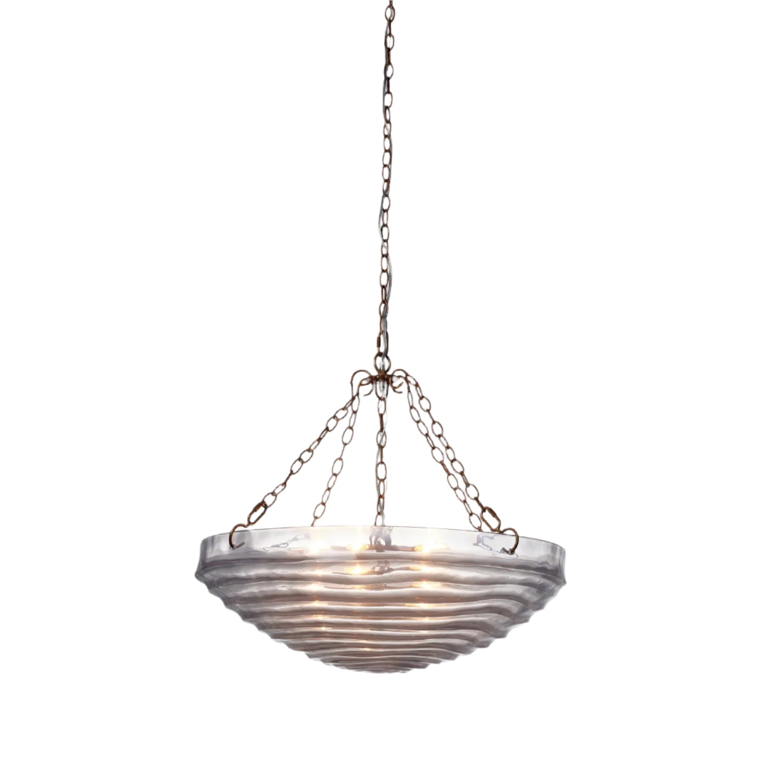 Elegant Multi-Finish Statement Chandelier / Chamomile/Gold