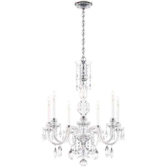 Heritage Crystal Six-Light Glass Chandelier / Default Title