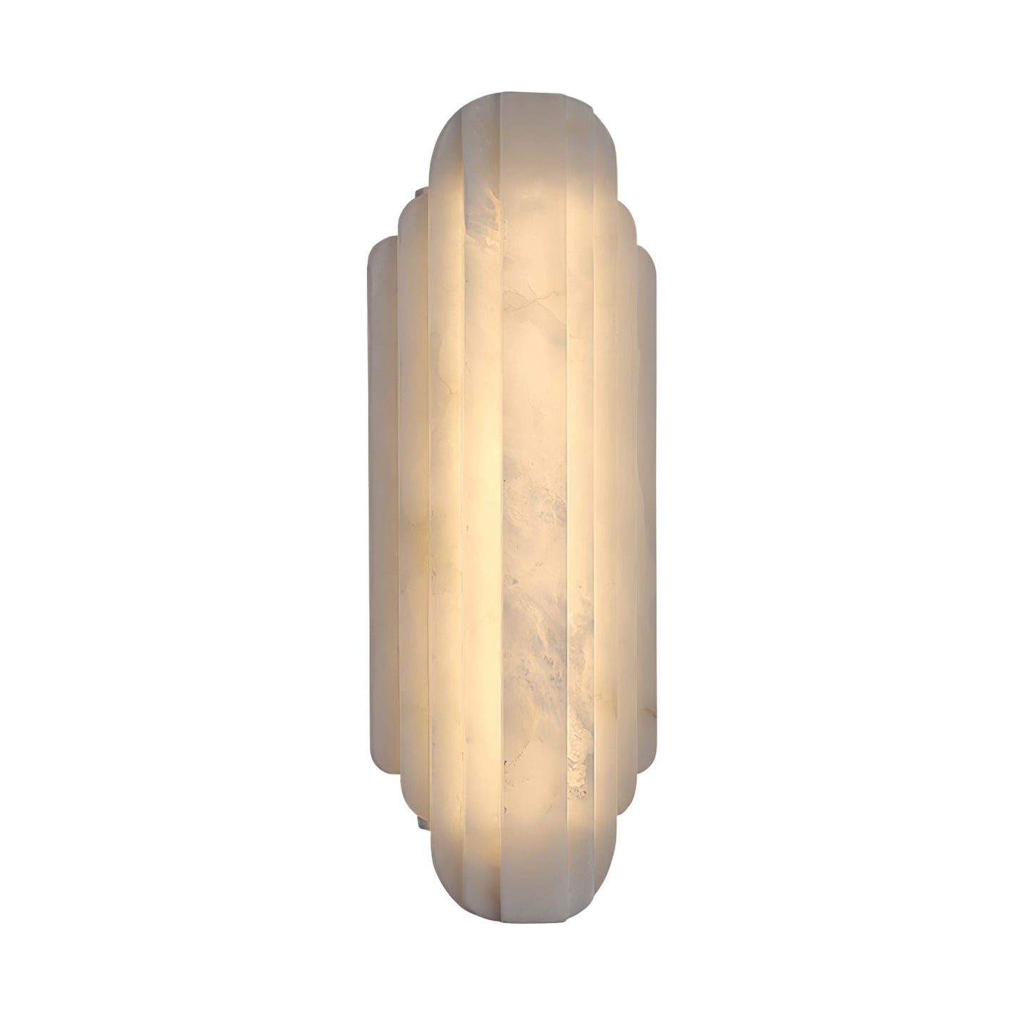 Layered Alabaster LED Wall Sconce