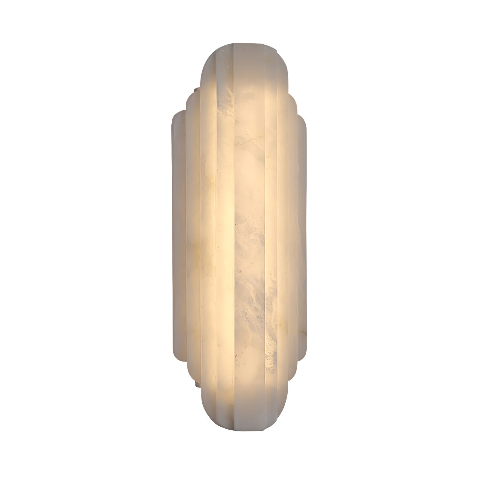 Layered Alabaster LED Wall Sconce