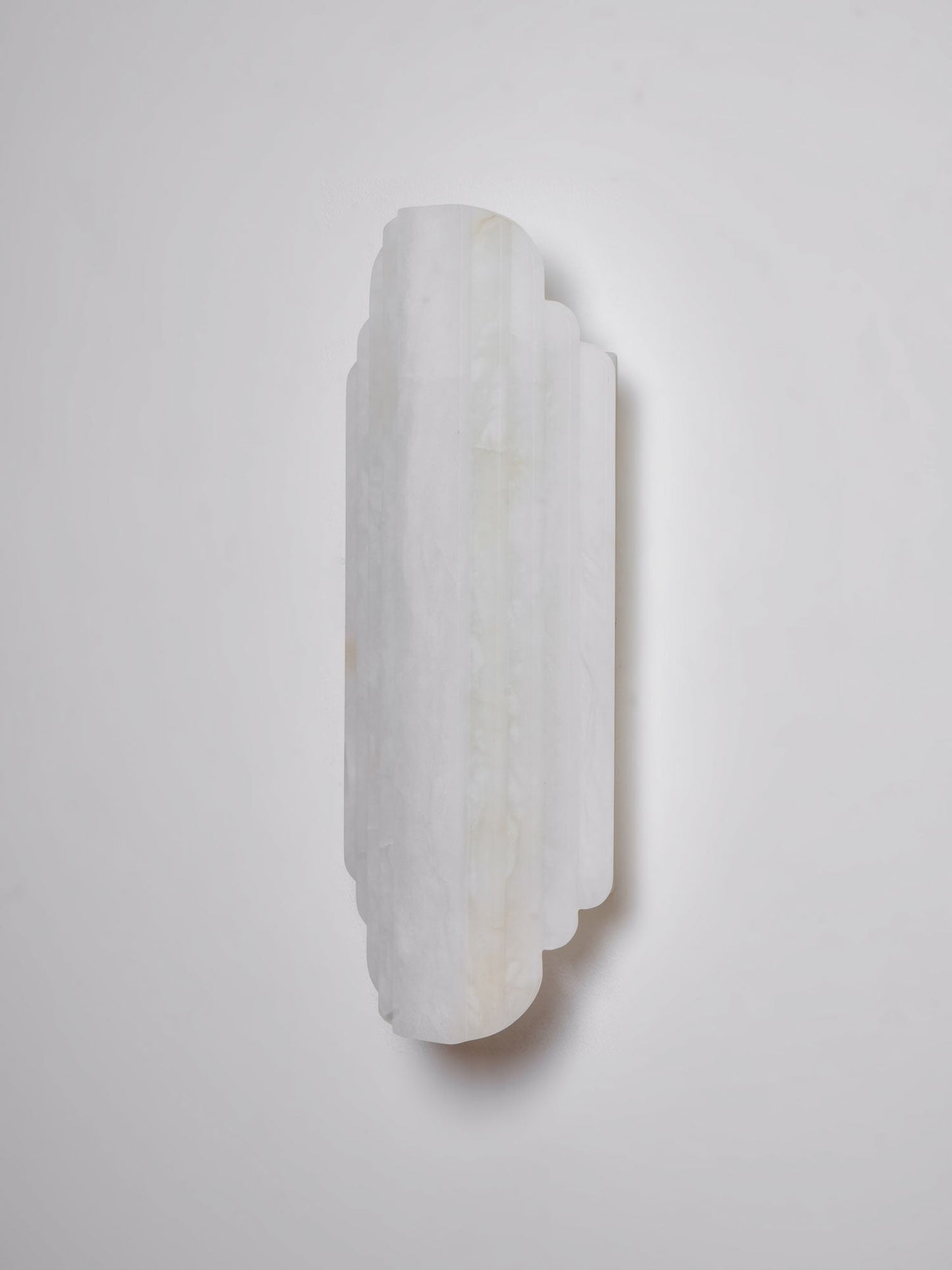 Layered Alabaster LED Wall Sconce