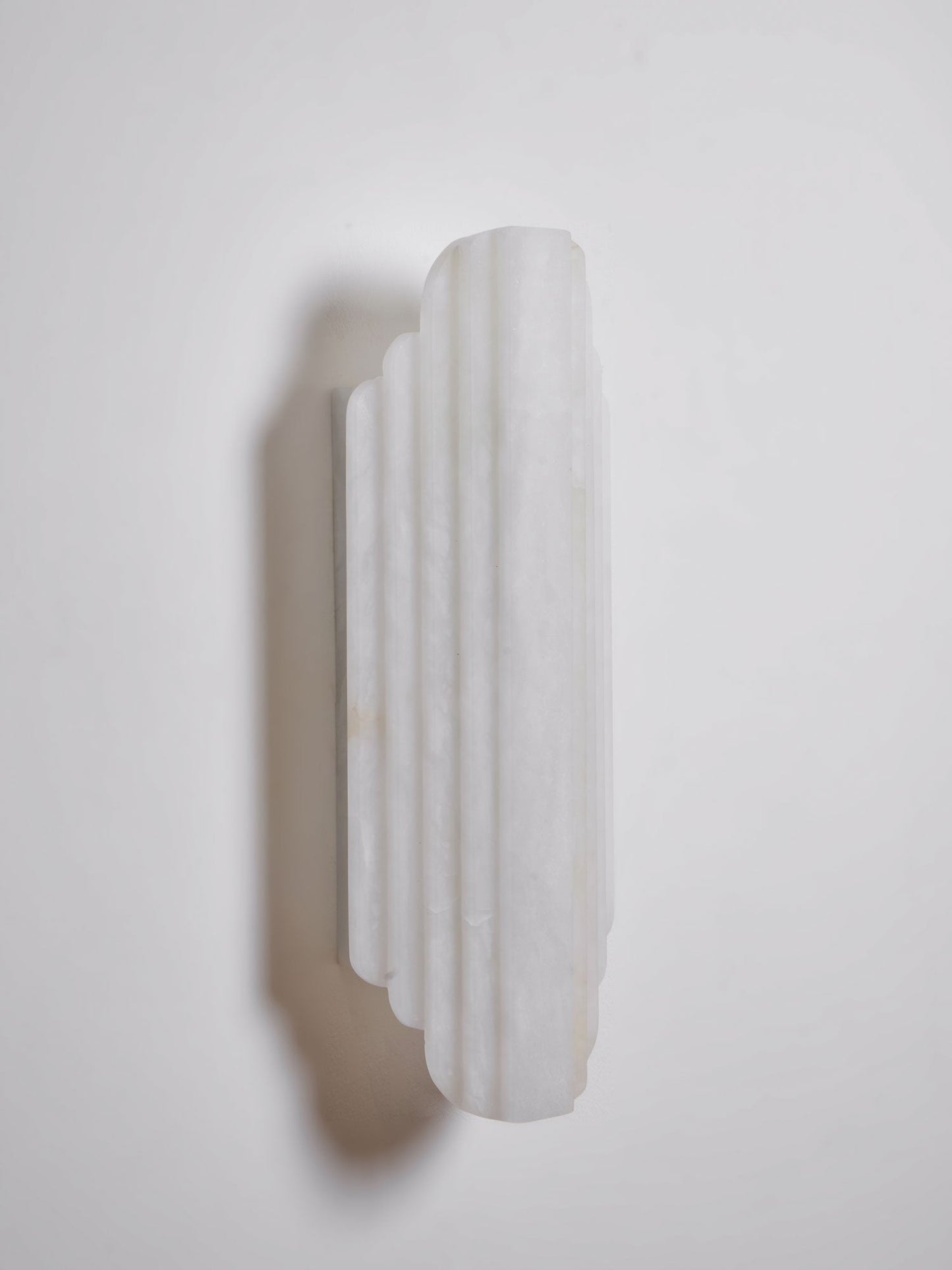 Layered Alabaster LED Wall Sconce