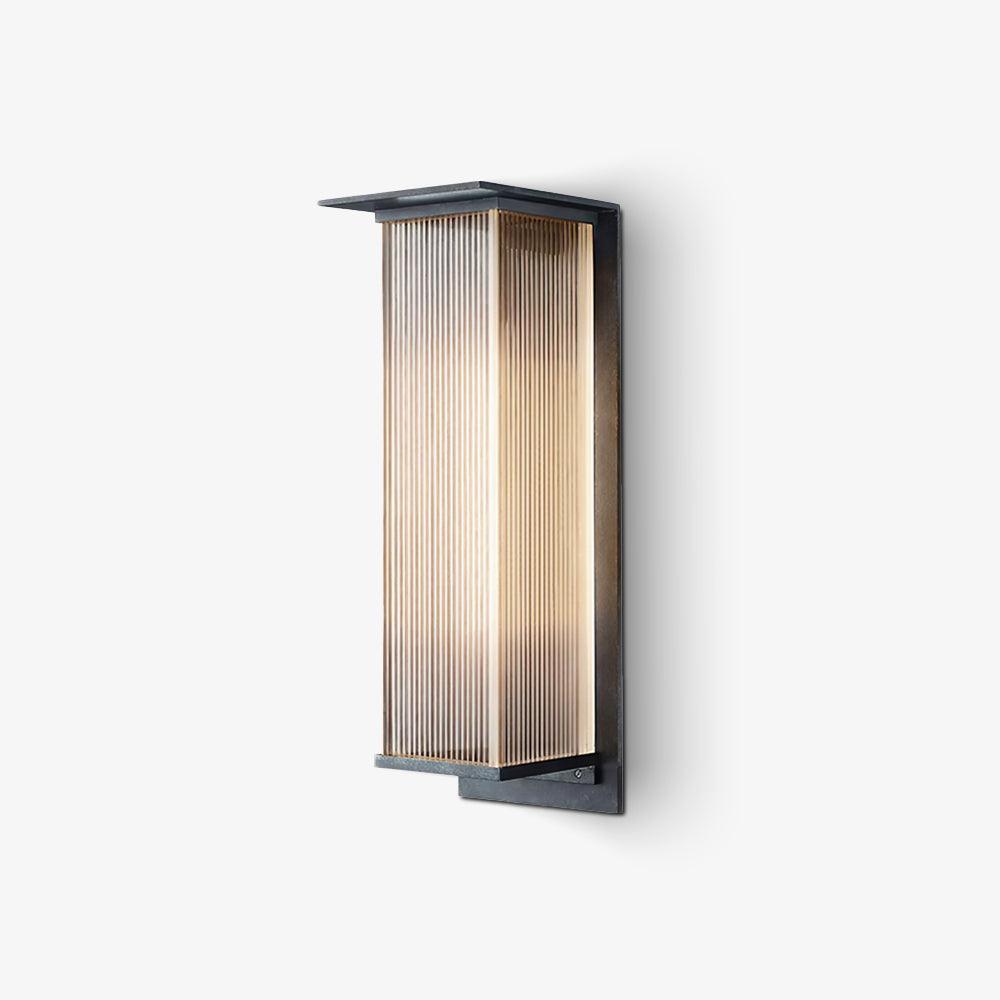 Modern Box Outdoor Wall Light