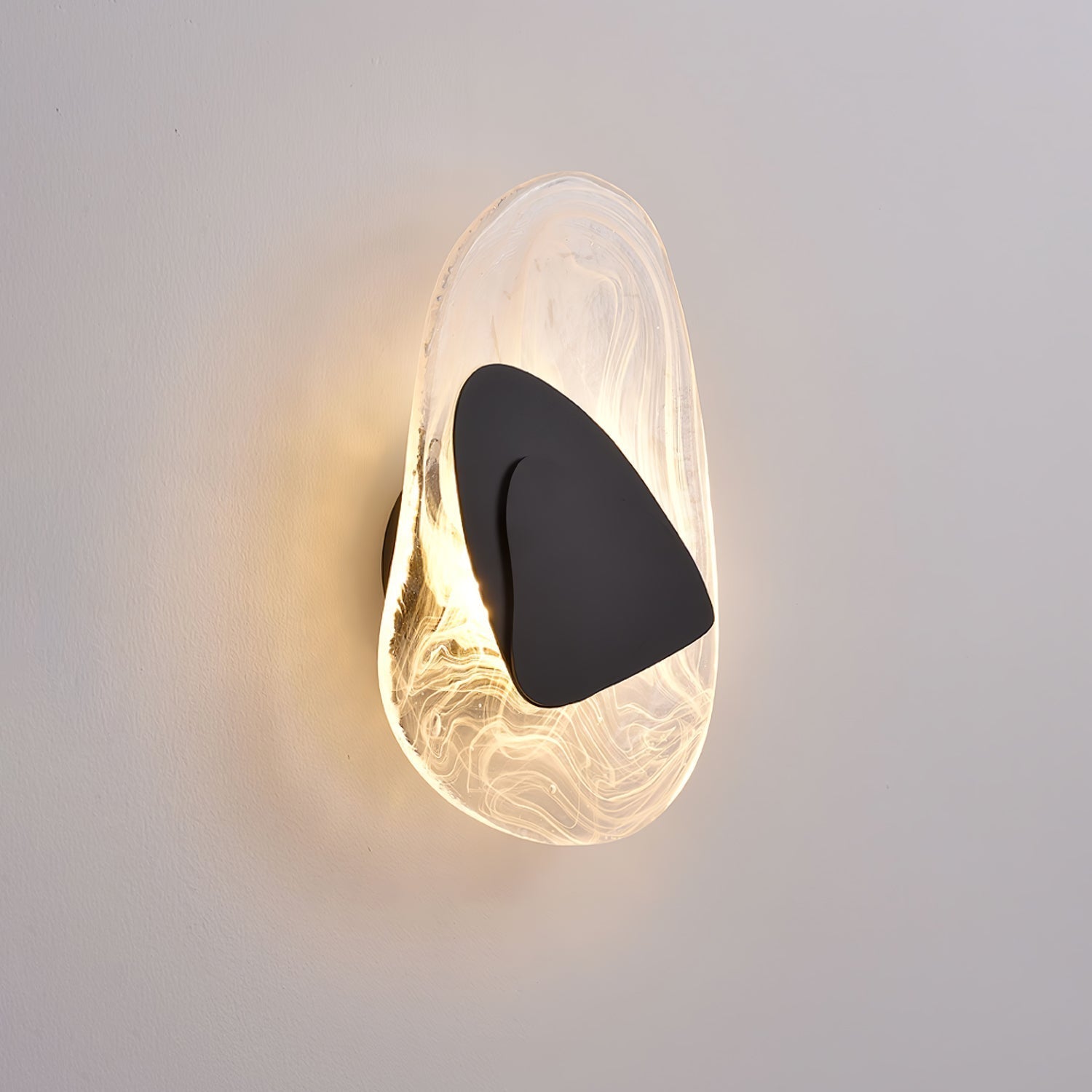 Modern Translucent Glass LED Wall Light