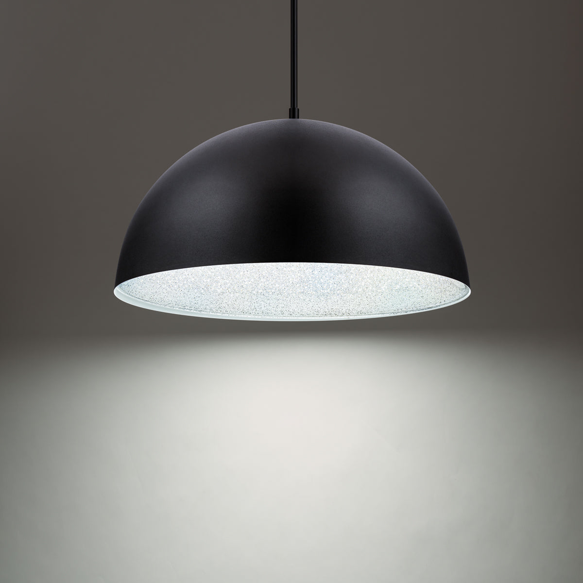Radiance Crystal Dome Pendant Light