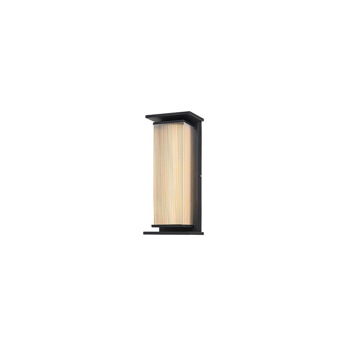 Rectangular Solar LED Outdoor Wall Light