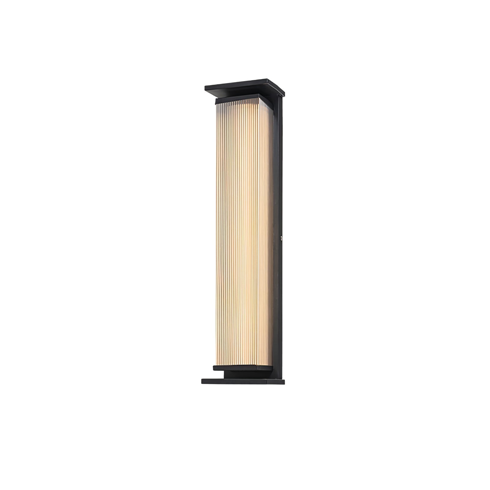 Rectangular Solar LED Outdoor Wall Light