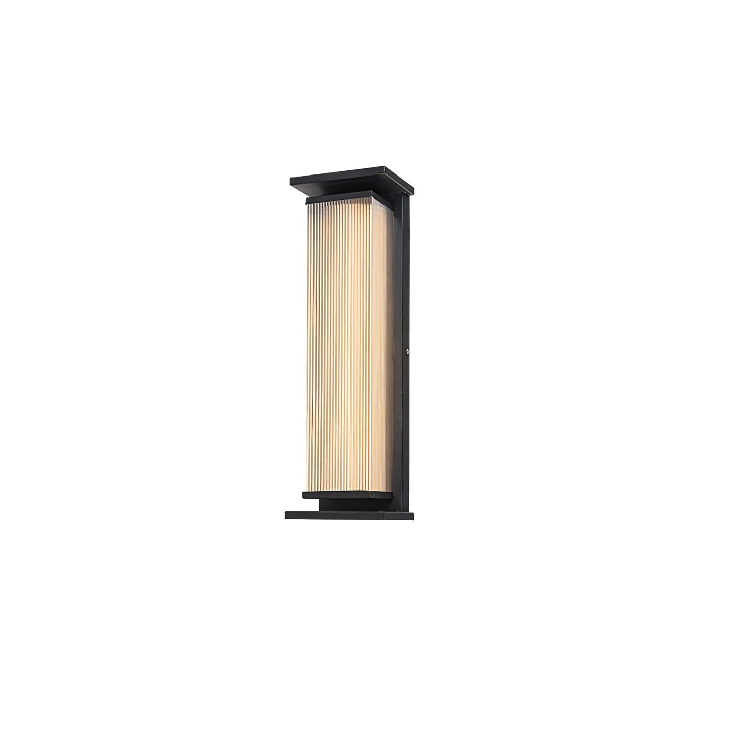Rectangular Solar LED Outdoor Wall Light