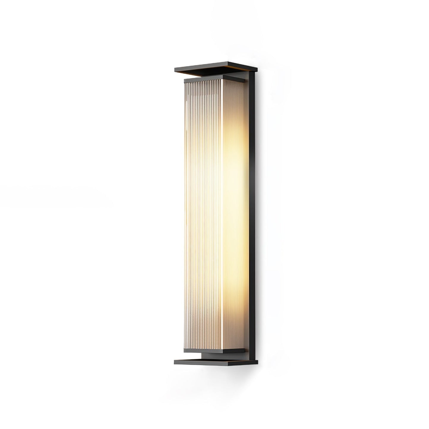 Rectangular Solar LED Outdoor Wall Light