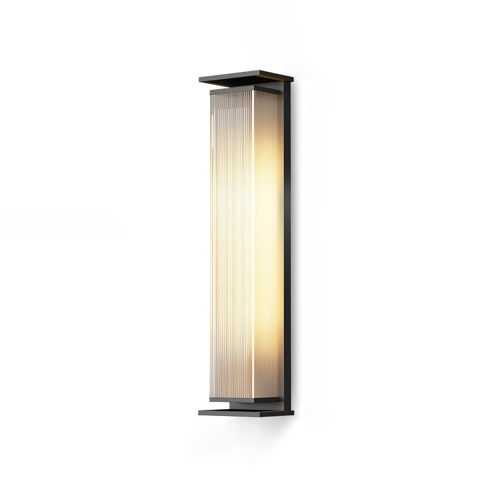 Rectangular Solar LED Outdoor Wall Light
