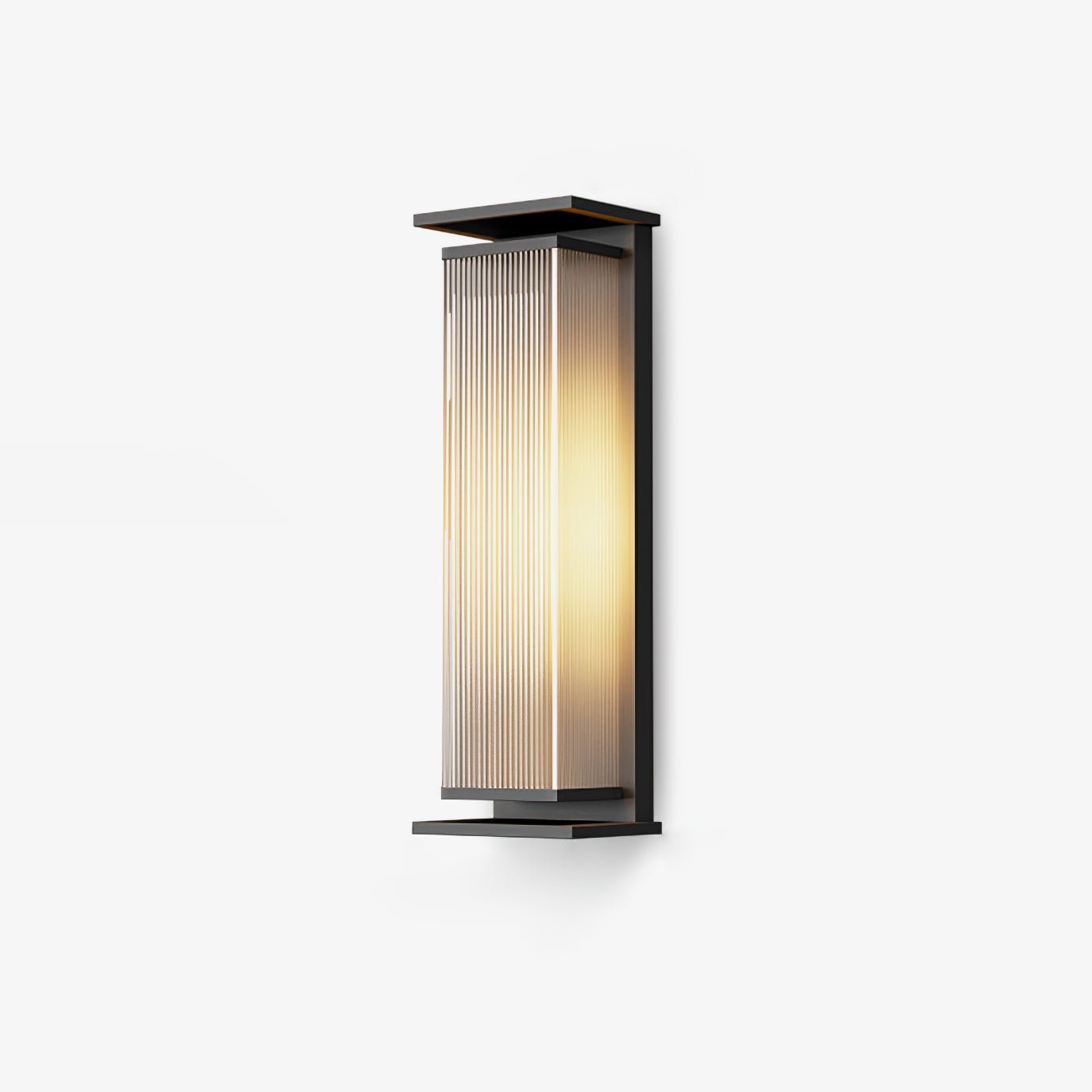 Rectangular Solar LED Outdoor Wall Light