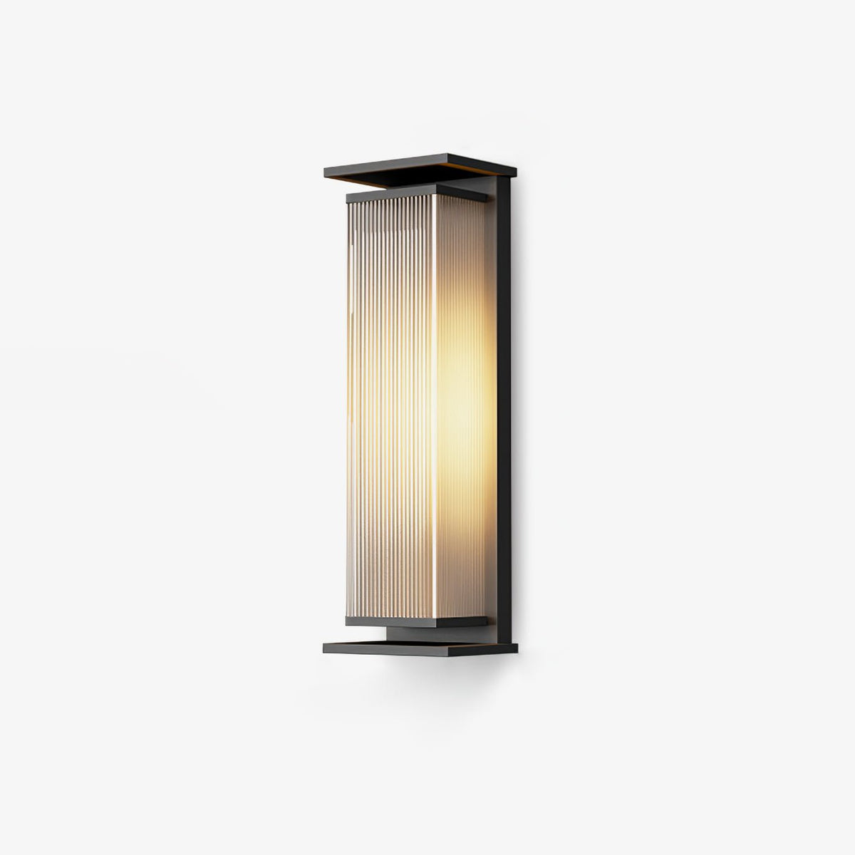 Rectangular Solar LED Outdoor Wall Light