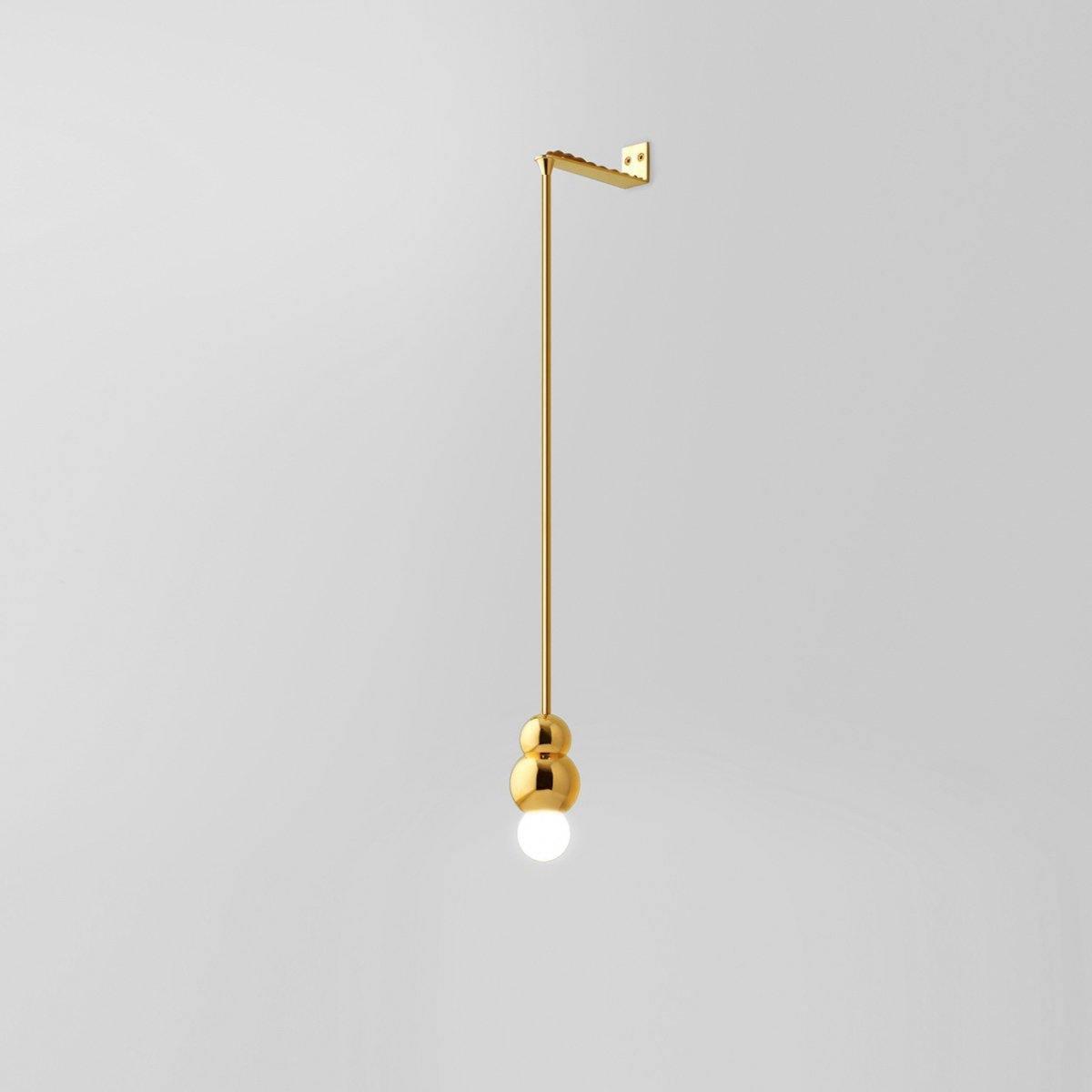Suspended Glass Globe Wall Light