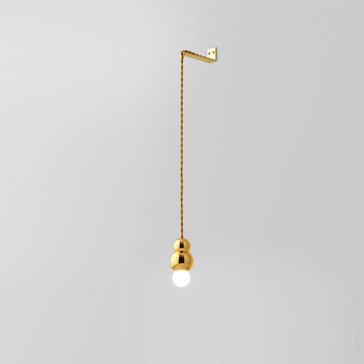 Suspended Glass Globe Wall Light