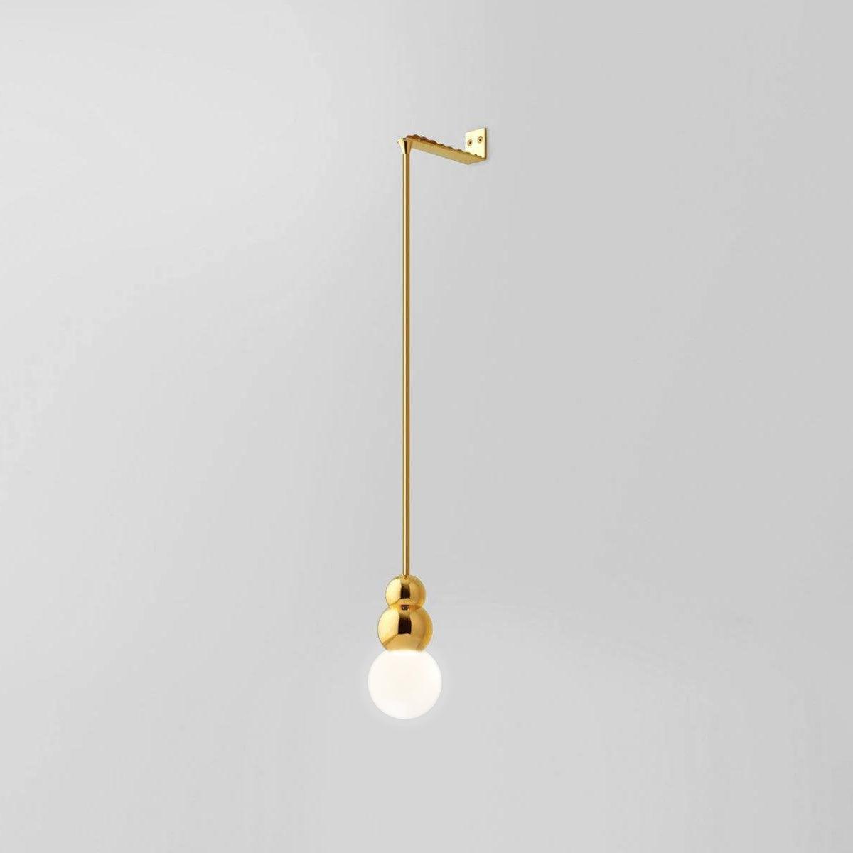 Suspended Glass Globe Wall Light