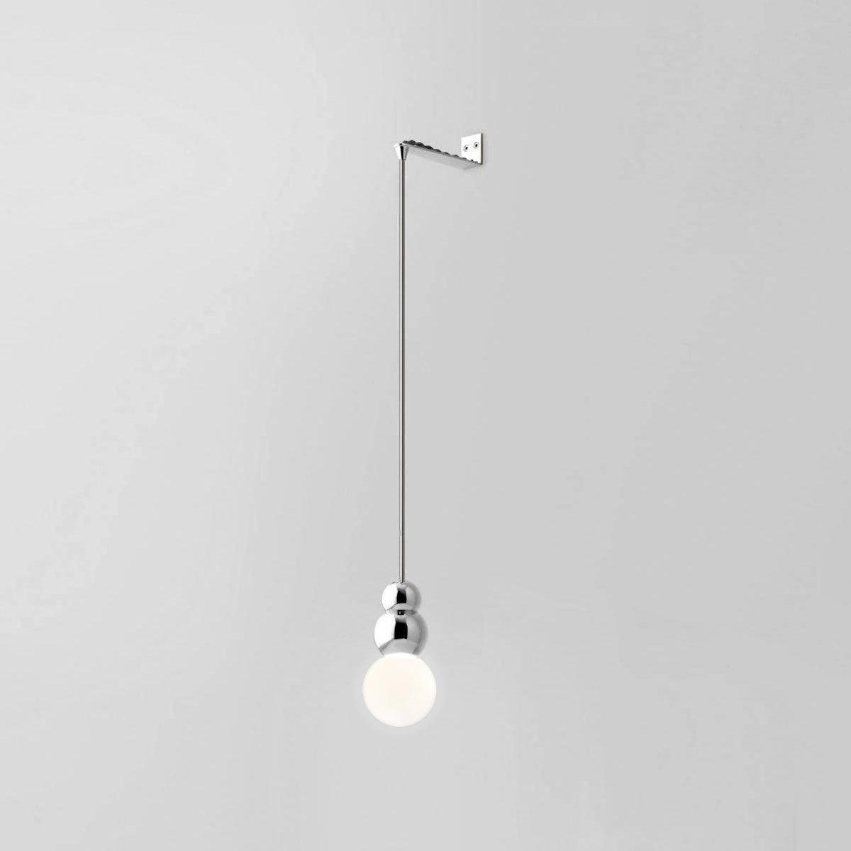 Suspended Glass Globe Wall Light