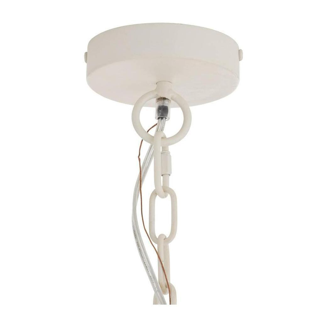 Tiered Wooden Bead Empire Chandelier